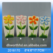 Kreativer keramischer Luftbefeuchter mit Blumenentwurf